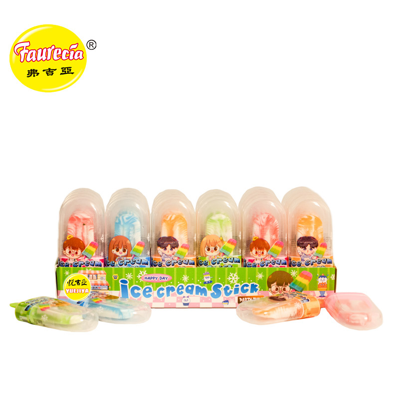 【部品】 リアルフルーツ アイス ブレンディングマシン Boy's Heart China Faurecia ice cream stick(green) lollipop fruit flavor hard